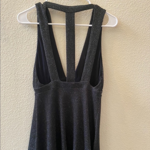 Free People Black Sparkling Dress Size S - Picture 2 of 3